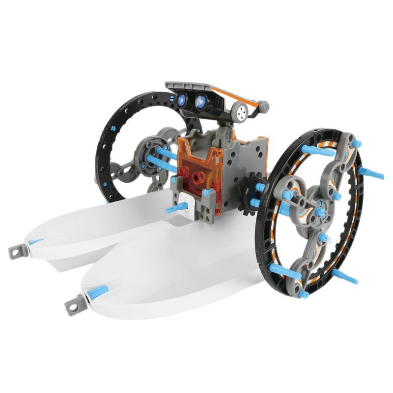 13-in-1 Solar-Powered Lunar Exploration Science Robot Model Kit