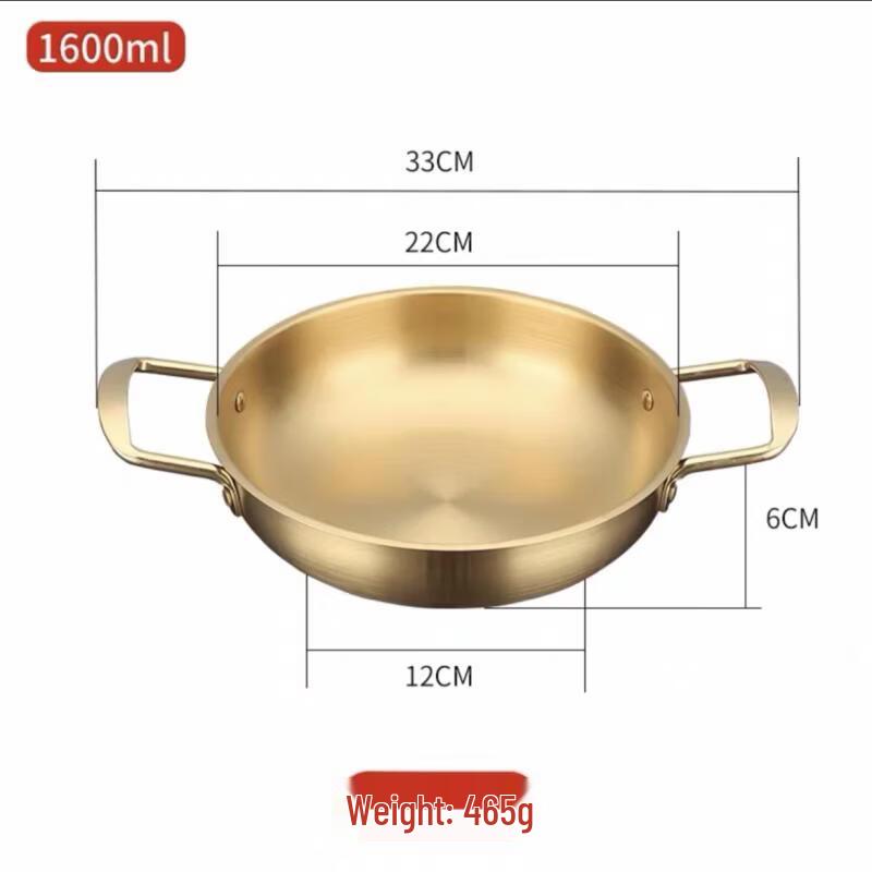 Korean Style Stainless Steel Ramen Pot