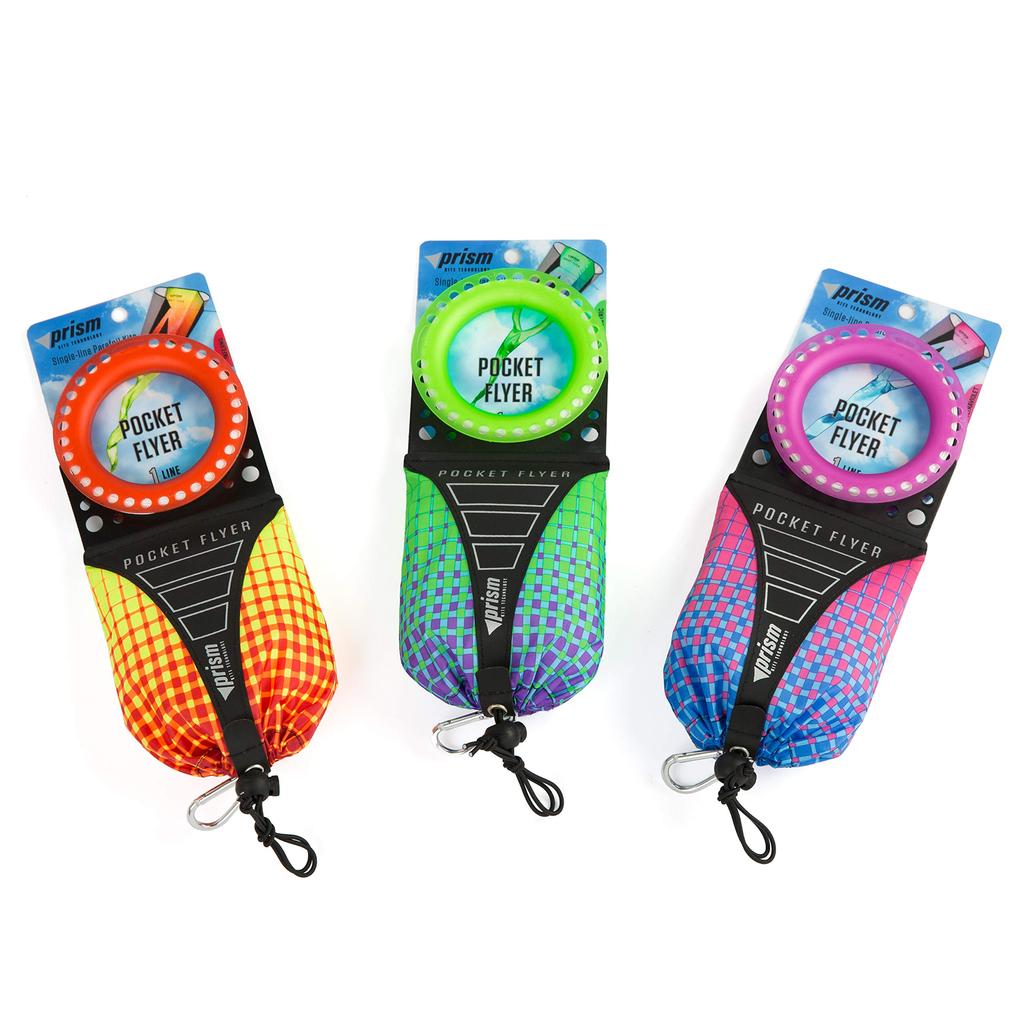 Pocket Flyer Single Line Kite UV Protection - Ready To Fly Wherever Your Adventure Takes You
