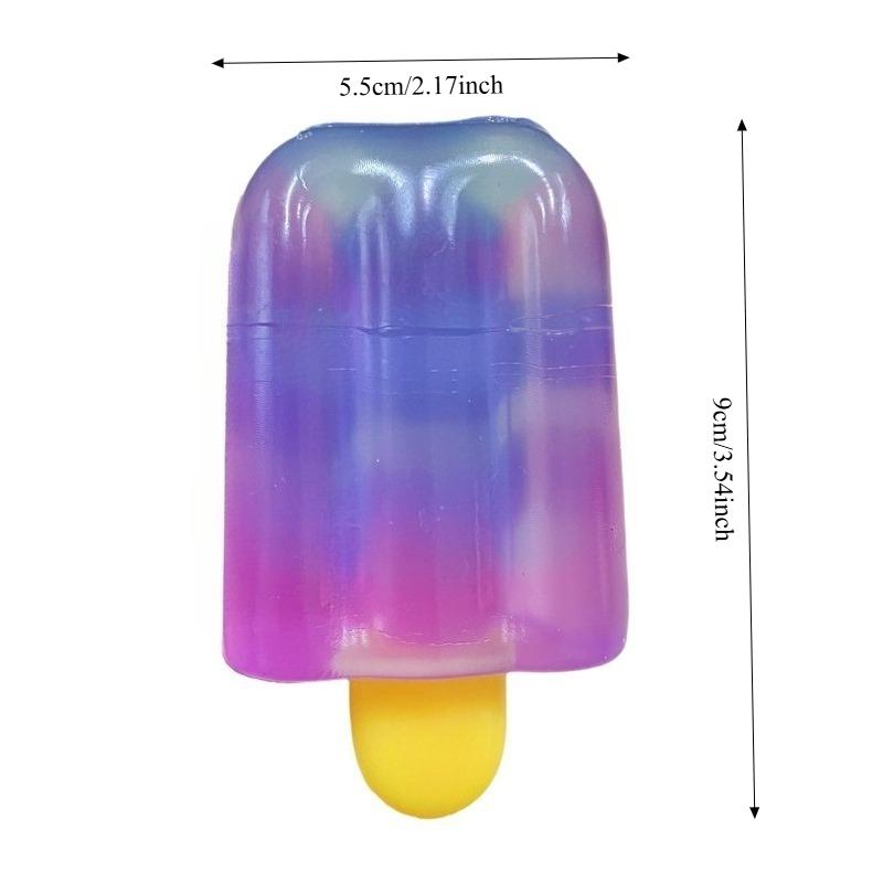 Сквиш-мороженое Игрушка-антистресс Летнее Мороженое Сенсорные Игрушки-фиджеты Снятие Стресса Снятие Тревожности Игрушка с Медленным Восстановлением Подарок на День Рождения