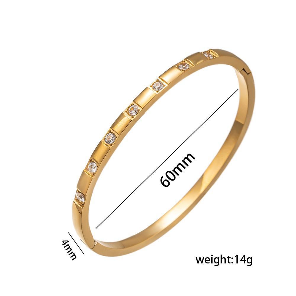 High-end Women's Titanium Steel Jewelry Titanium Steel Bracelet