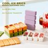Summer Essential: Silicone Ice Maker - BPA Free, Suitable for Chilled Drinks and Smoothies