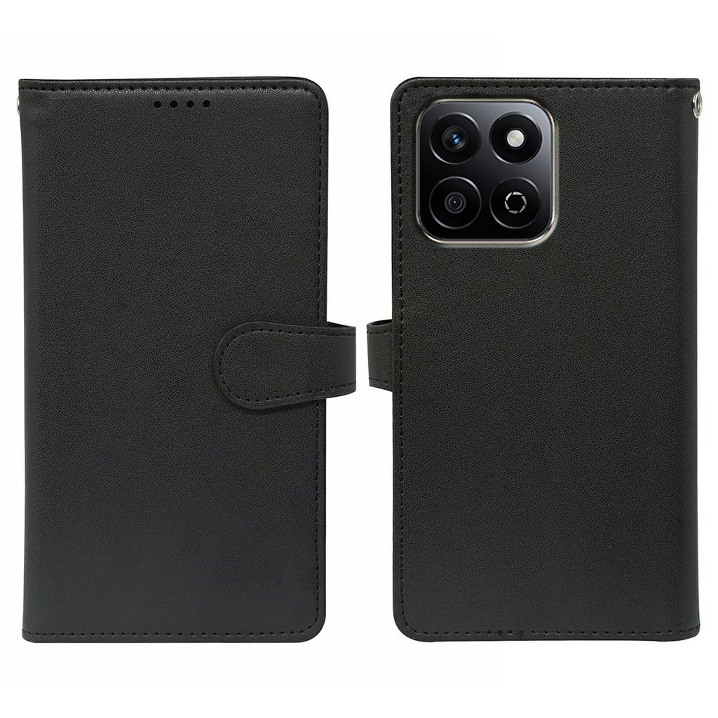 For Honor X7c 4G/200 Smart 5G Case with 9 Card Slots PU Leather Stand Phone Cover