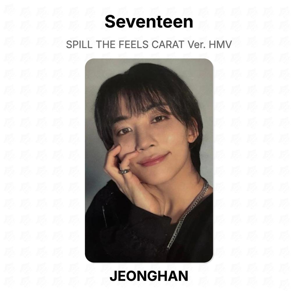 Seventeen SPILL THE FEELS CARAT Ver. HMV Official Photocard