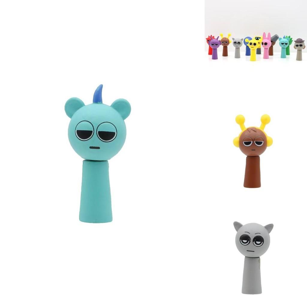 Cute Pvc Rhythm Box Figures Game Collectibles For Cake Decoration And Display