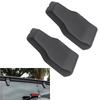 2Pcs Rear Window Hinge Decoration Cover Trim Black for Jeep Wrangler JL JLU Hardtop 2018    Car Accessories