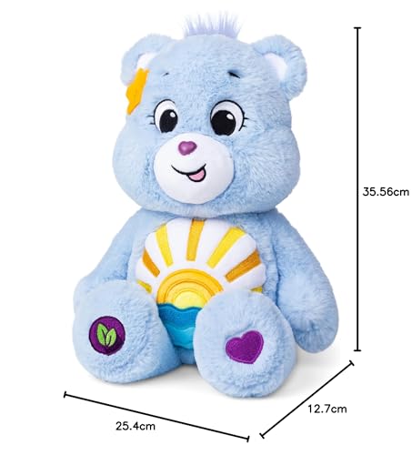 Care Bears 14-inch Medium Plush - Sea Friend Bear - Soft, Cuddly, Eco-Friendly! Amazon Exclusive