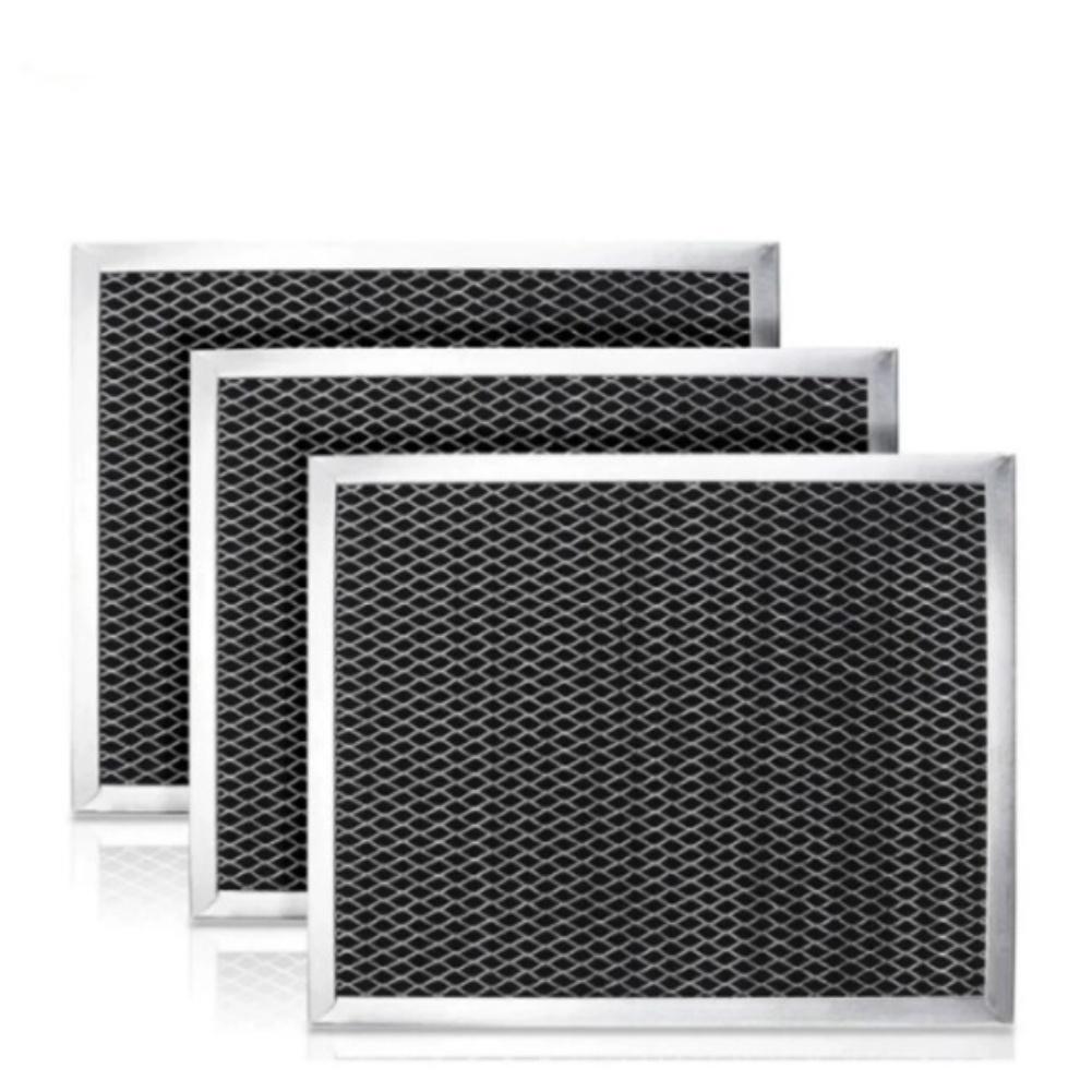 Extractor Hood Filters Set for Grease and Control in Kitchen Ventilation Featuring Materials and Multi Layer Design
