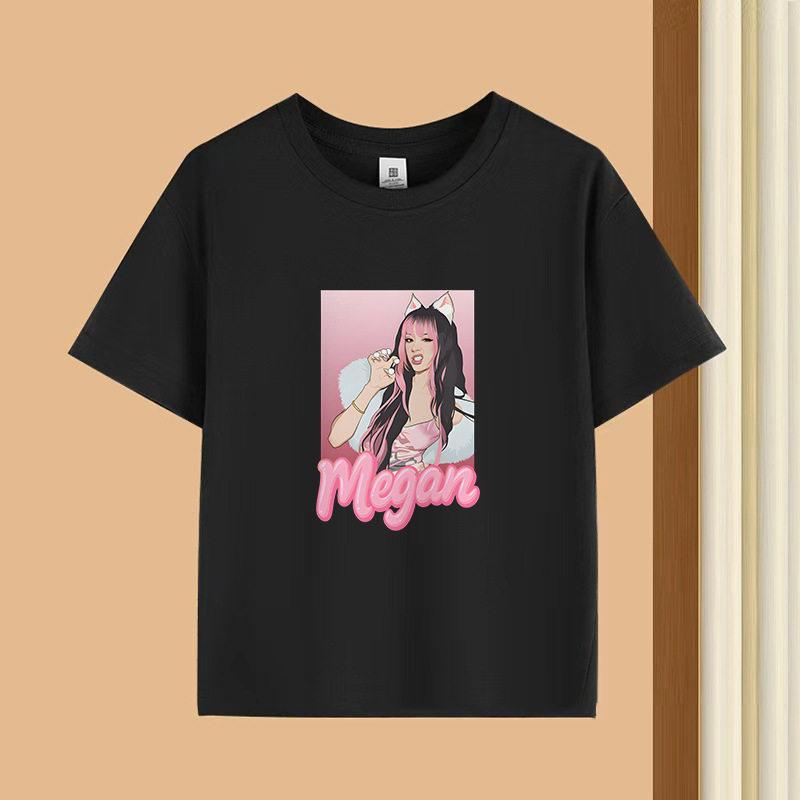 Bestselling Korean Girl Group Katseye Printed Tshirt Shortsleeved Fashionable Casual Adult and Childrens Top