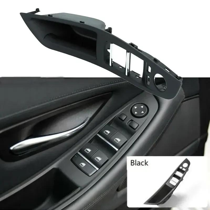 Door Switch Panel For BMW F10 F11 535i 528i Front Left Door Glass Control Switch Panel Trim Black Window Relay Plate