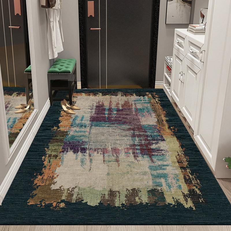 Wycieraczka wejściowa Dywan odporny na brud Sypialnia Łatwy w utrzymaniu Salon Prosta wycieraczka podłogowa