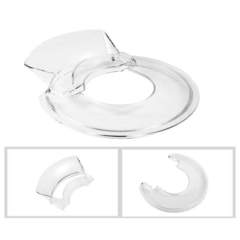 Spritzschutz mit abnehmbarem Ausgießer für 3,5-Quart-Kopfneige-Küchenmaschine Spritzschutz Rührzubehör