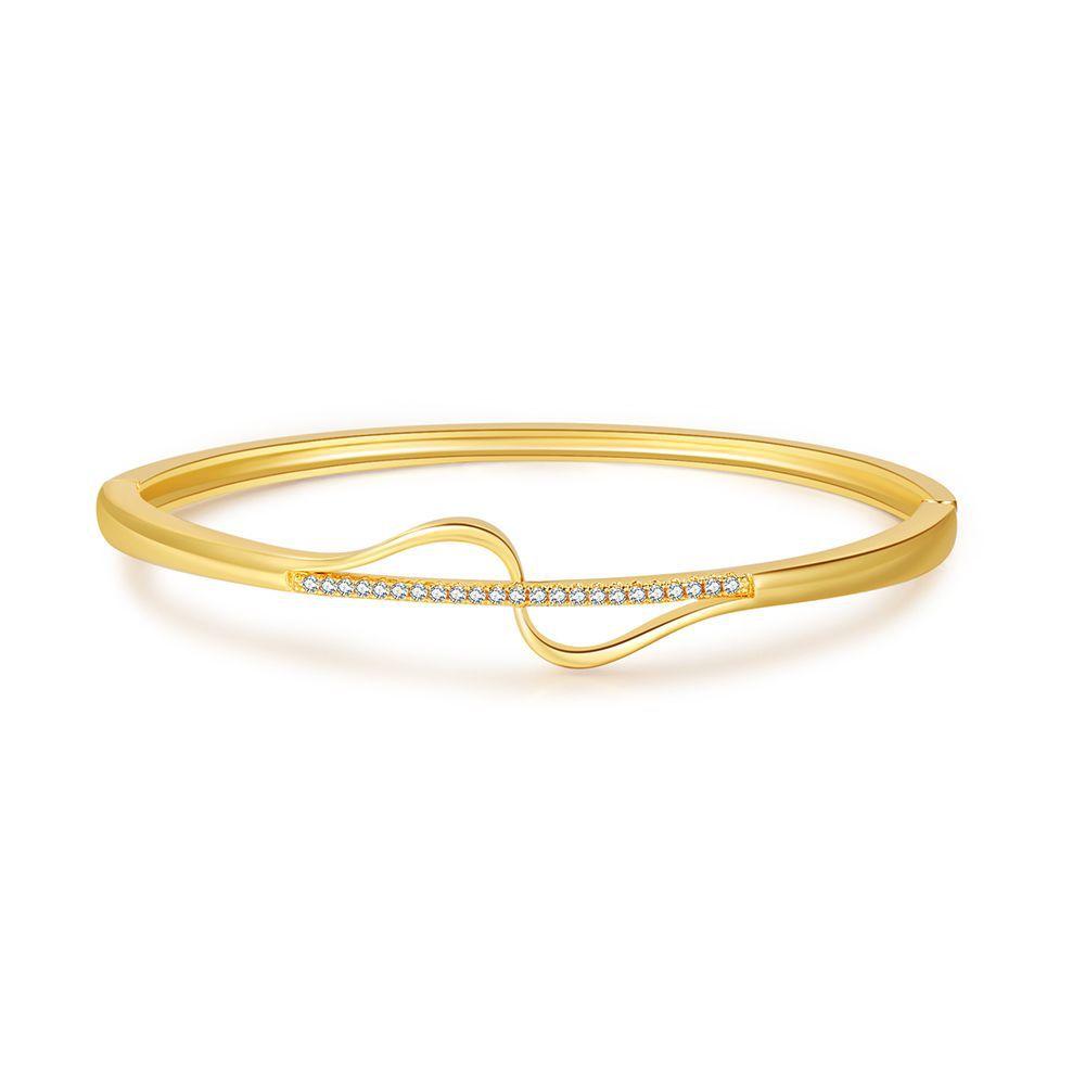 

JYL TS Bracelet Leaf Design Open Bangle-Symbolizes Growth & Brings Fresh Opportunities ZJ9310 болюс