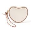 Franc Franc Japan Heart Shape Mini Pouch Ivory
