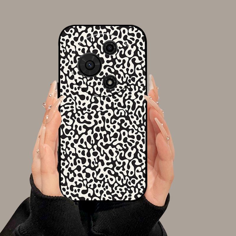 For TCL 605 T517D Case Cute Cartoon Painted Soft Silicone Cover for TCL 60 SE TCL605 60SE Luxury Shockproof Bumper Fundas Cases