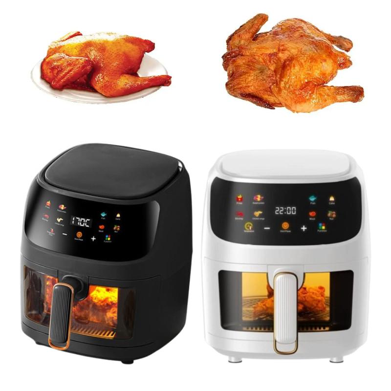 Air Fryer 8l Family Size With Shutoff For Healthy Cooking