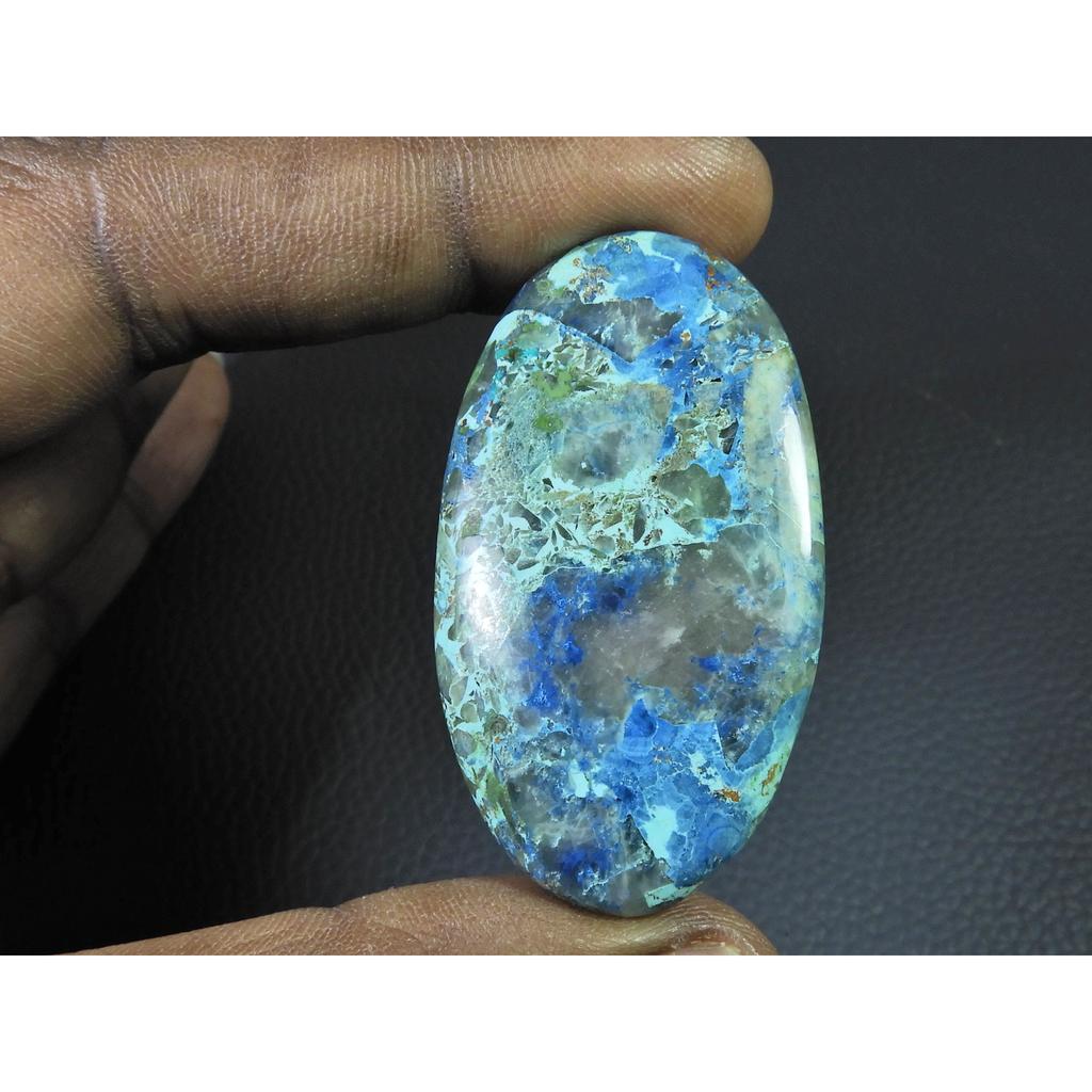 26X50X06MM Natural Shattuckite Oval Cabochon Loose Designer Gemstone 81Cts. D-288