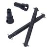 2Pcs/Set Black Rear Drive Shaft for 16101/16102/16103/16201 RC Car Drivetrain Upgrade