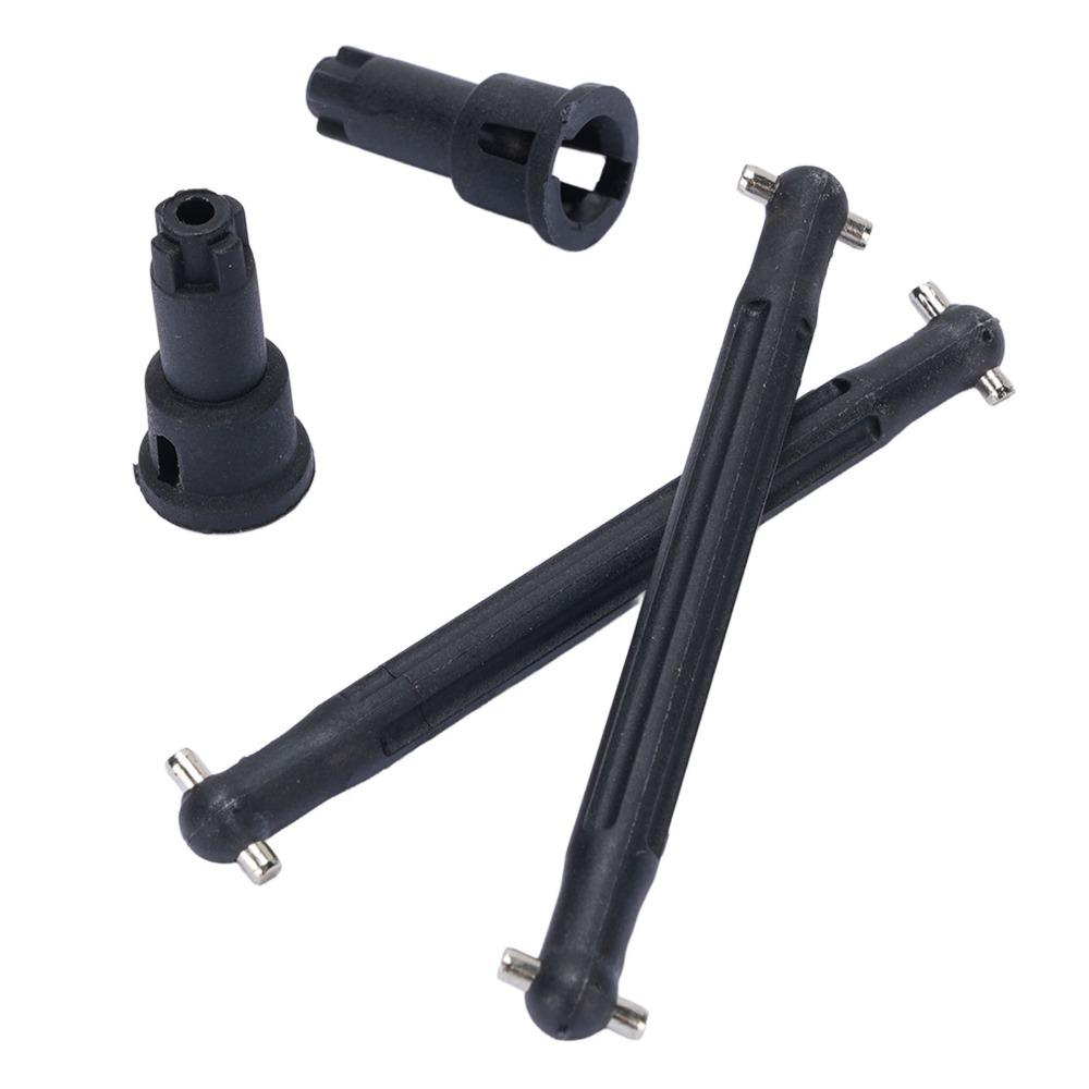 2Pcs/Set Black Rear Drive Shaft for 16101/16102/16103/16201 RC Car Drivetrain Upgrade