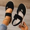[Stylish | Comfortable] Stylish Comfortable Wedge Sandals | Ladies' Thick Sole Women Shoes