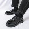 Fashion Plus Size 38-46 Casual men's leather shoes Trendy design comfortable style Outdoor Fashion Party Street Thick soled shoes