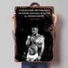 Evander Holyfield Boxer Metal Posters Custom Vintage Metal Signs Wall Art Tin Plaque for Man Cave Home Deco Bedroom Decoration