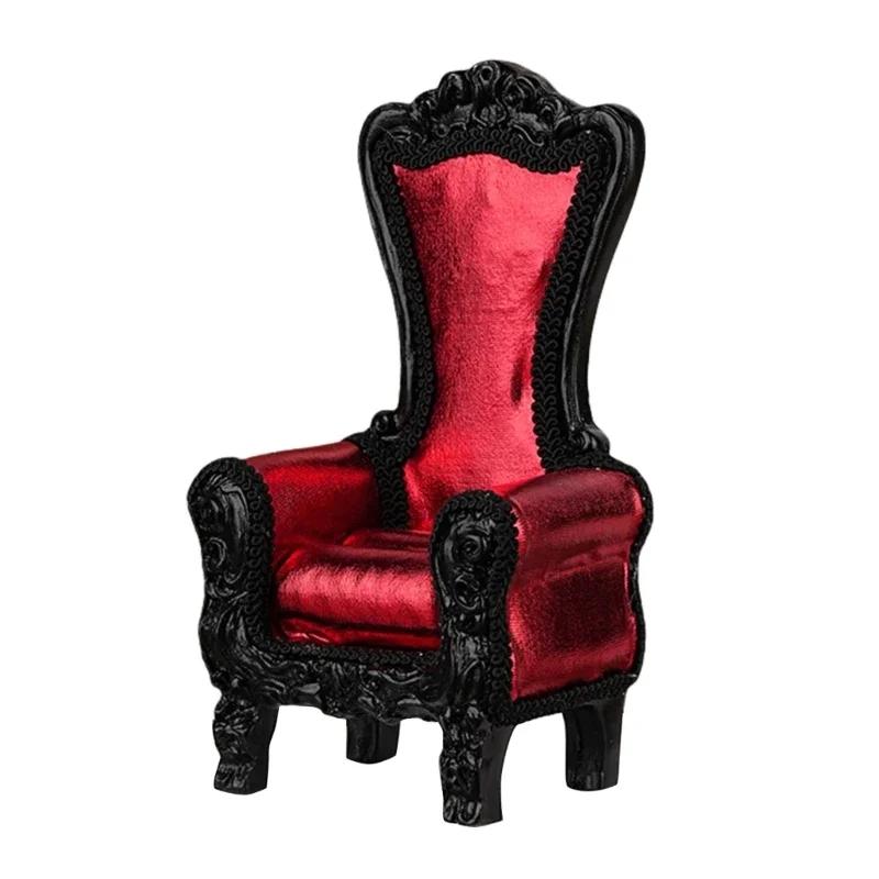16cm Mini Handmade Sofa For OB11 Doll Jewelry Display Stand Kawaii Dollhouse Accessories Desk Home Decr Gift