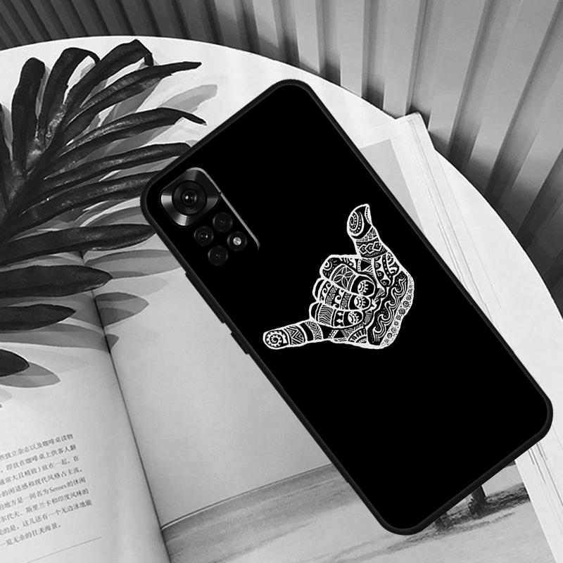 Surfer Surf Hang Loose Shaka Funda For Xiaomi Redmi Note 11 10 12 13 14 15 Pro Plus Case For Redmi 15C 10C 13C 12C 14C 15