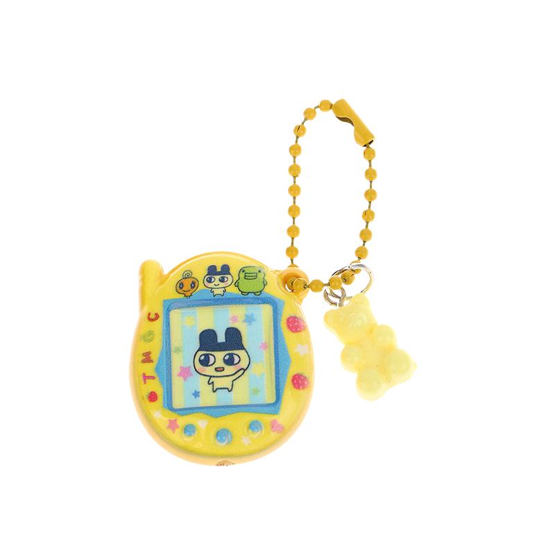 Tamagotchi Kočka Medvěd Klíčenka Realistické Elektronické Zvířátko Korálkový Náhrdelník Přívěsek Kroužek na Klíče Šperk Dekorace na Tašku