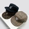 Novos Bonés de Beisebol Retro para Homens e Mulheres com Estampa de Letras Mil Pássaros Leopardo Proteção Solar Topo Plano Versátil Pessoal Bonés com Aba Moda