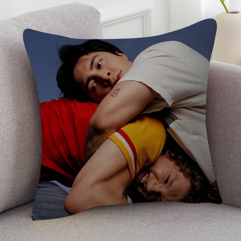 TV Drama Heated Rivalry Cartoon Series Square Pillowcase Soft Waist Sofa Cushion Cover Bedroom Room Pillowcase