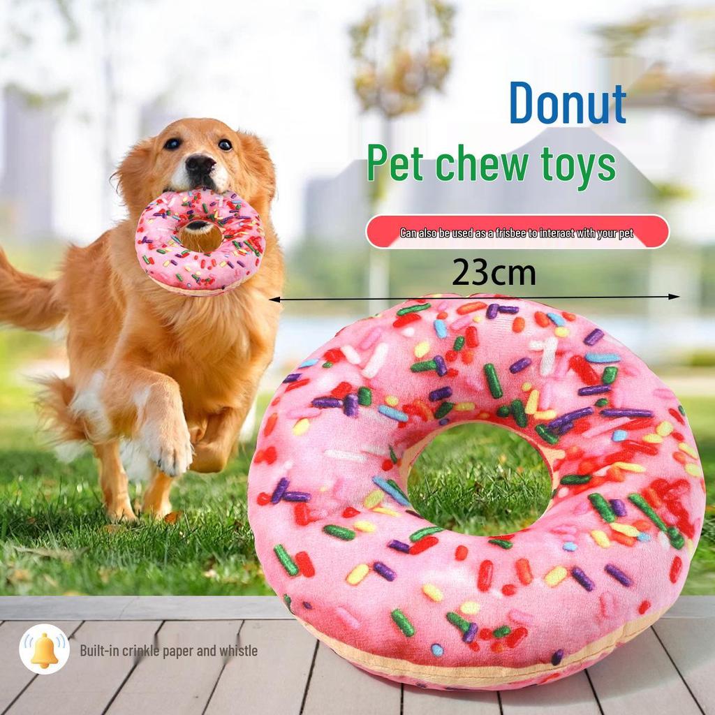 Dog Sound Toy: Bite-Resistant Molar Relief for Puppies & Large Breeds