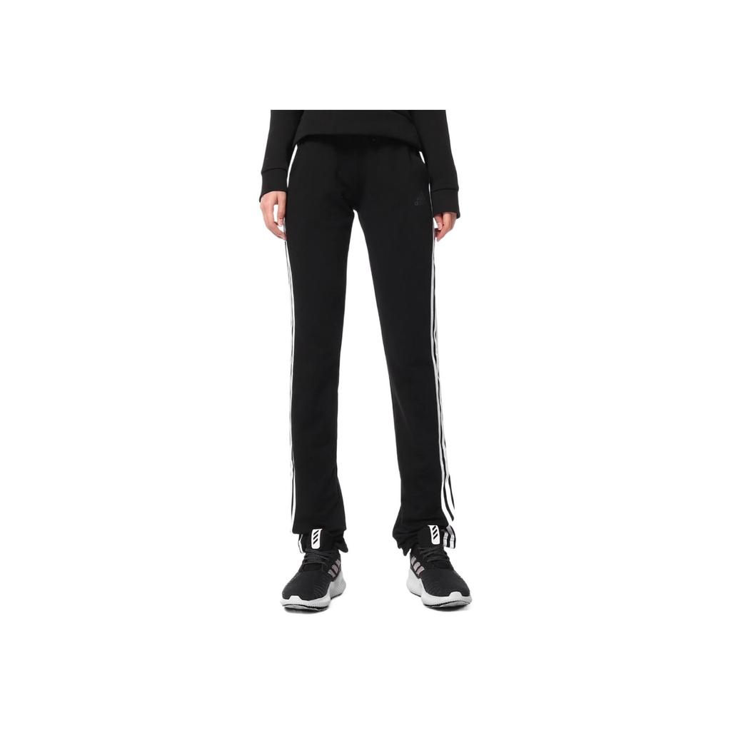 Adidas SS19 Fashion Trend Comfortable Simple Casual Pants Women Bottoms Black DY8692