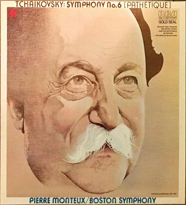 

LP Record PYOTR ILYICH TCHAIKOVSKY BOSTON SY Symphony No. 6 Pathtique AGL11522 RCA Gold Seal 1976 Canada Classical Used