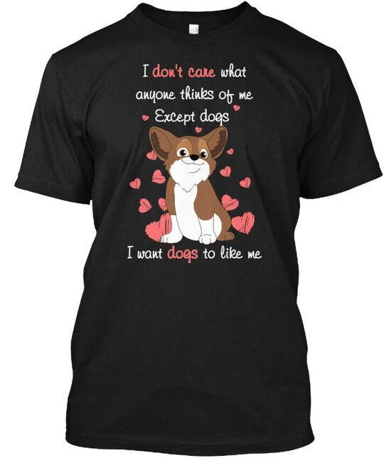 

I Want Dogs To Like Me Corgi T S T-Shirt Made in the USA Size S to 5XL XL