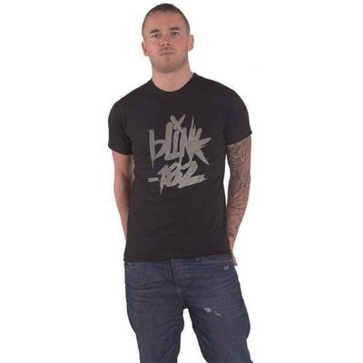 Camiseta adulto unissex de algodão neon Blink 182