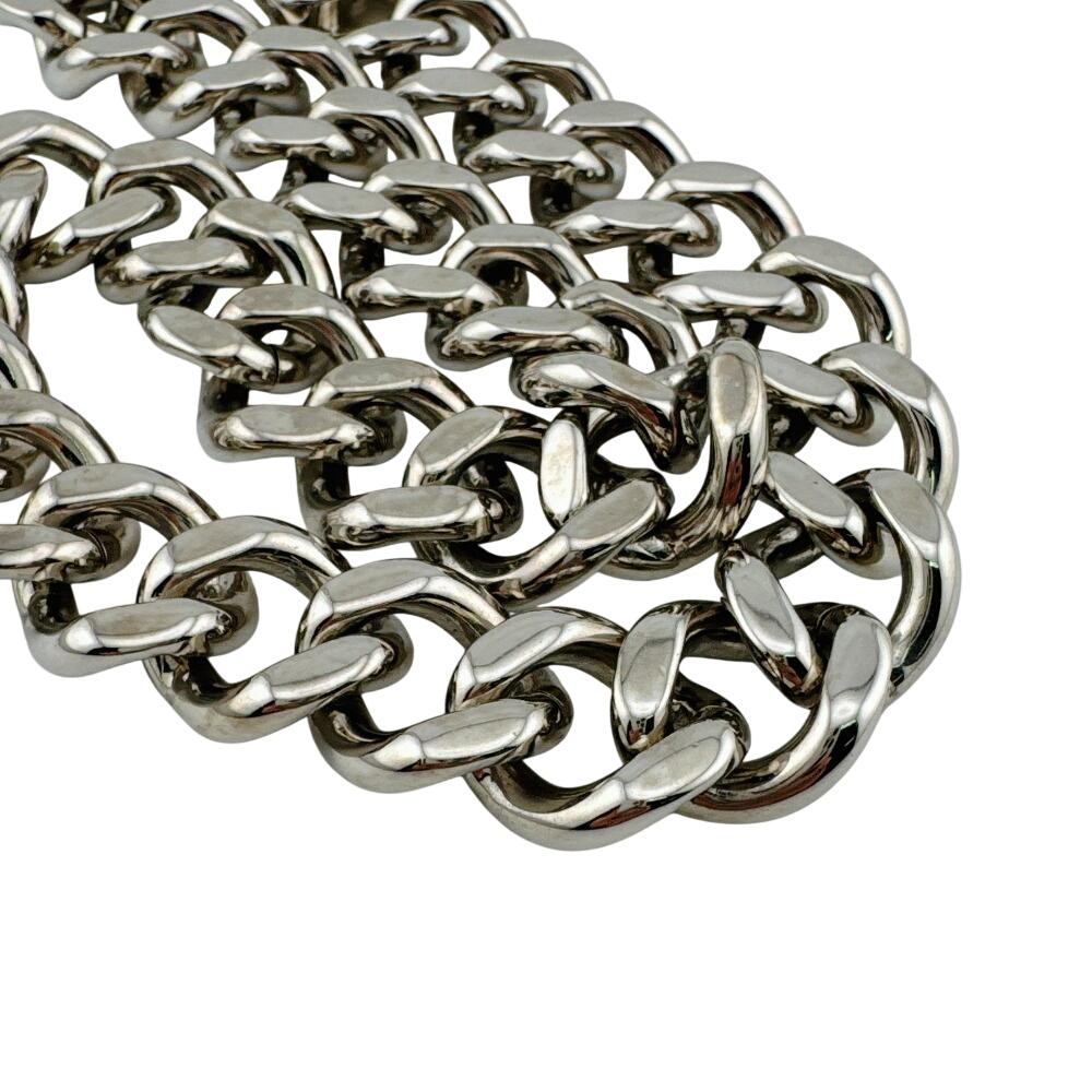 Dior Kihei Sterling Silver CD Icon Chain Link Necklace Silver Sterling Silver Used