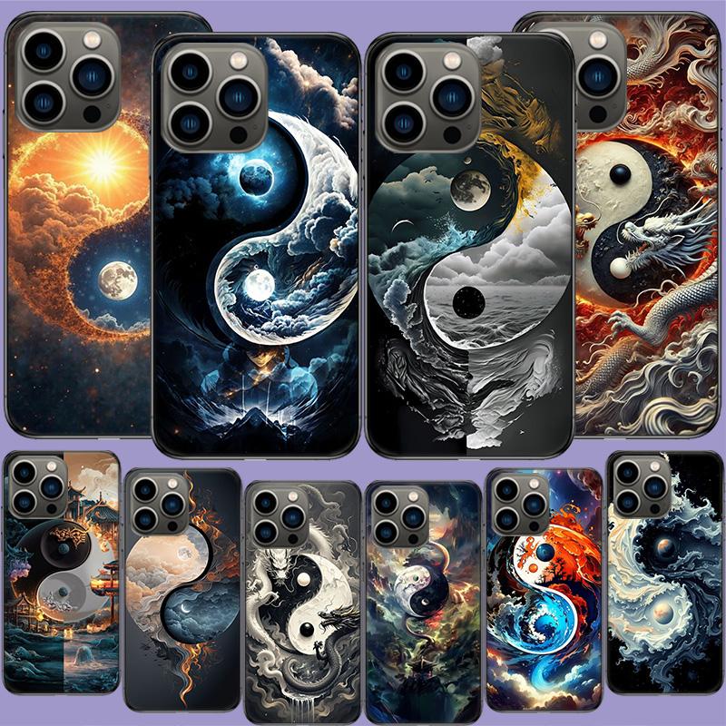Balance of Elements The Eternal Yin-Yang Phone Case For Iphone 17 Air 15 Pro 14 Plus 16 Pro Max 12 13 Mini 11 16E X XS Cover Cut