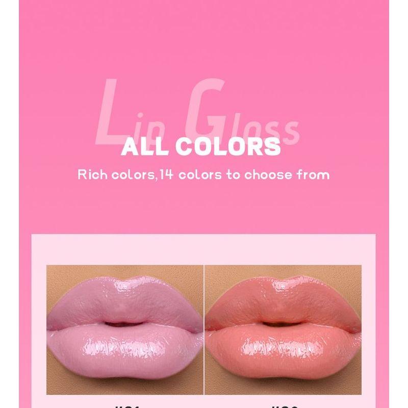 Pudaier - High-Pigment Plumping Lip Gloss - 14 Colors