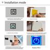 Mirror Lamp Touch Sensor Dimmer 5-24V LED Control Module Isolated Touch Switch for Bathroom Mirror Adjustable Brightness