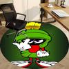 Looney Tunes Marvin The Martian Office Round Area Rug, Under Office Chairs Bedroom Living Room Home Decor  a1022297