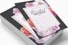 Inkdotpot 30A  FloralA  Fill-In Style Bridal Shower Invitations Wedding Blank