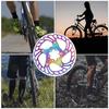 Cyklistické rotory kotoučových brzd na 6 hřebíků Cyklistické příslušenství pro pokovování horských kol Barva160MM