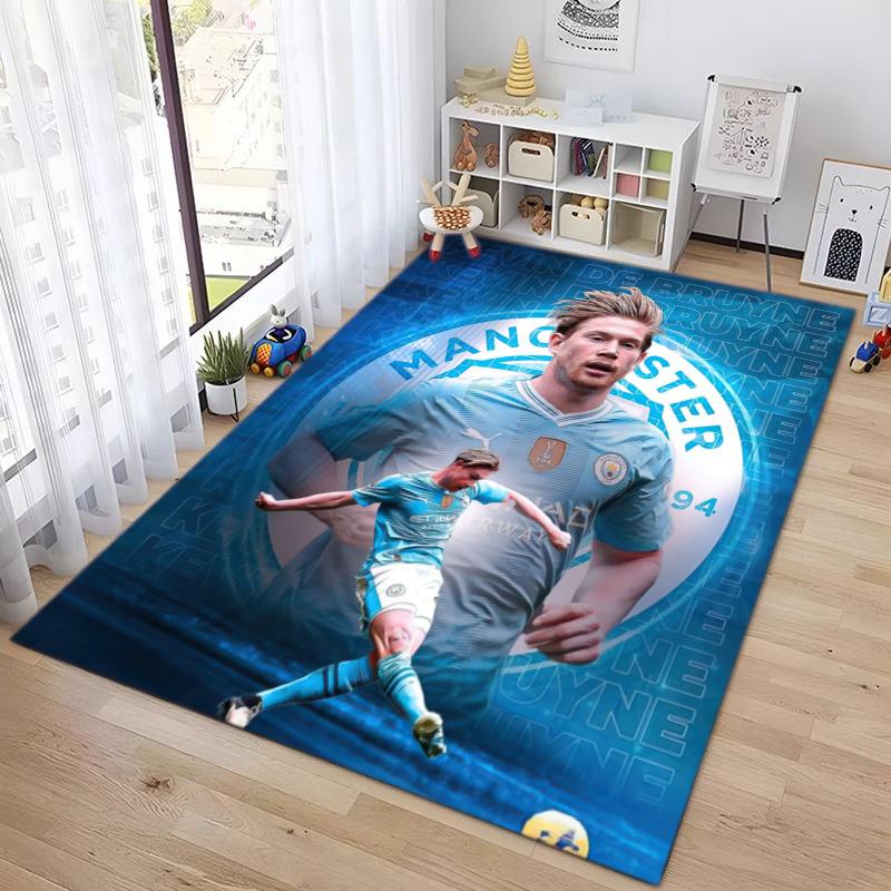Former Manchester City F.C. Belgian athlete Kevin De Bruyne carpet is suitable for living room and bedroom doormats office balcony decorative carpet 1