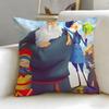 classic animated movie Klaus Cushion Cover Soft  EasyWash Pillow Case  Versatile for Couch Bed Travel and Office