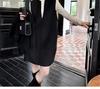 Autumn/Winter V-Neck Wool Vest Dress - Stylish Slimming Design