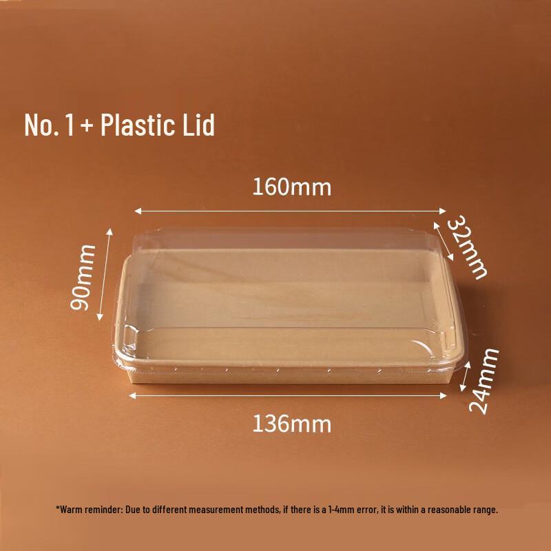 Disposable Kraft Paper Food Containers