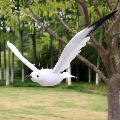 Wall Hanging Art Flying Seagull Bird Statue Garden / Nautical Theme Room Decor