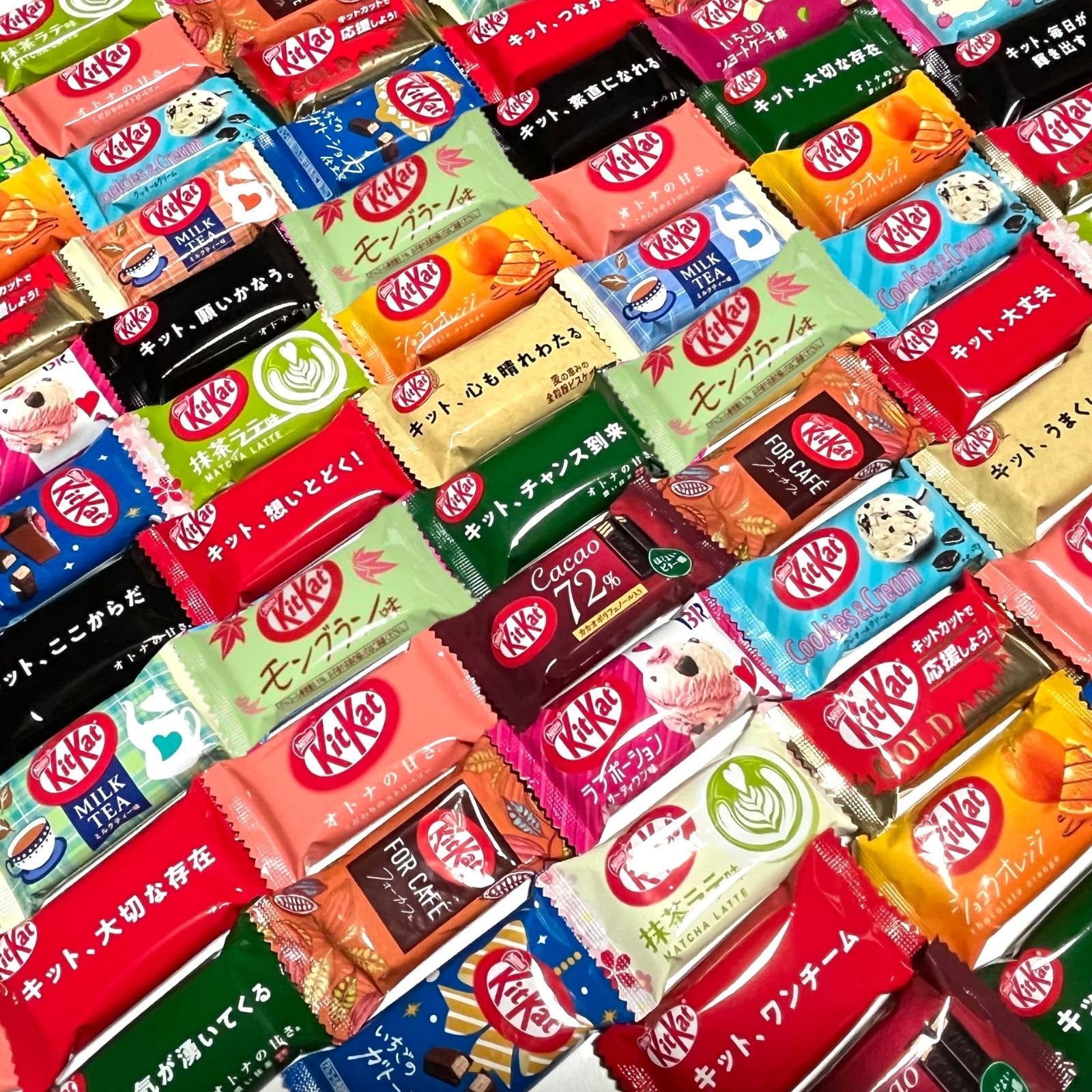

охлажденный мини-ассортимент шоколада KitKat 40 штук 8 разновидностей шоколадные угощения подарок kitkat сувенир веселье [Отправлено доставкой]