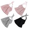 Sun Protection Summer Solid Color For Girl Mesh Sunscreen Mask Ice Silk Mask Face Scarf Face Cover